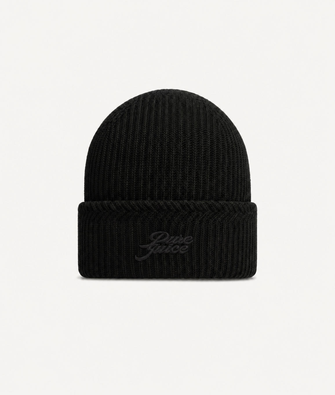 Pure Juice Cashmere Beanie - Black