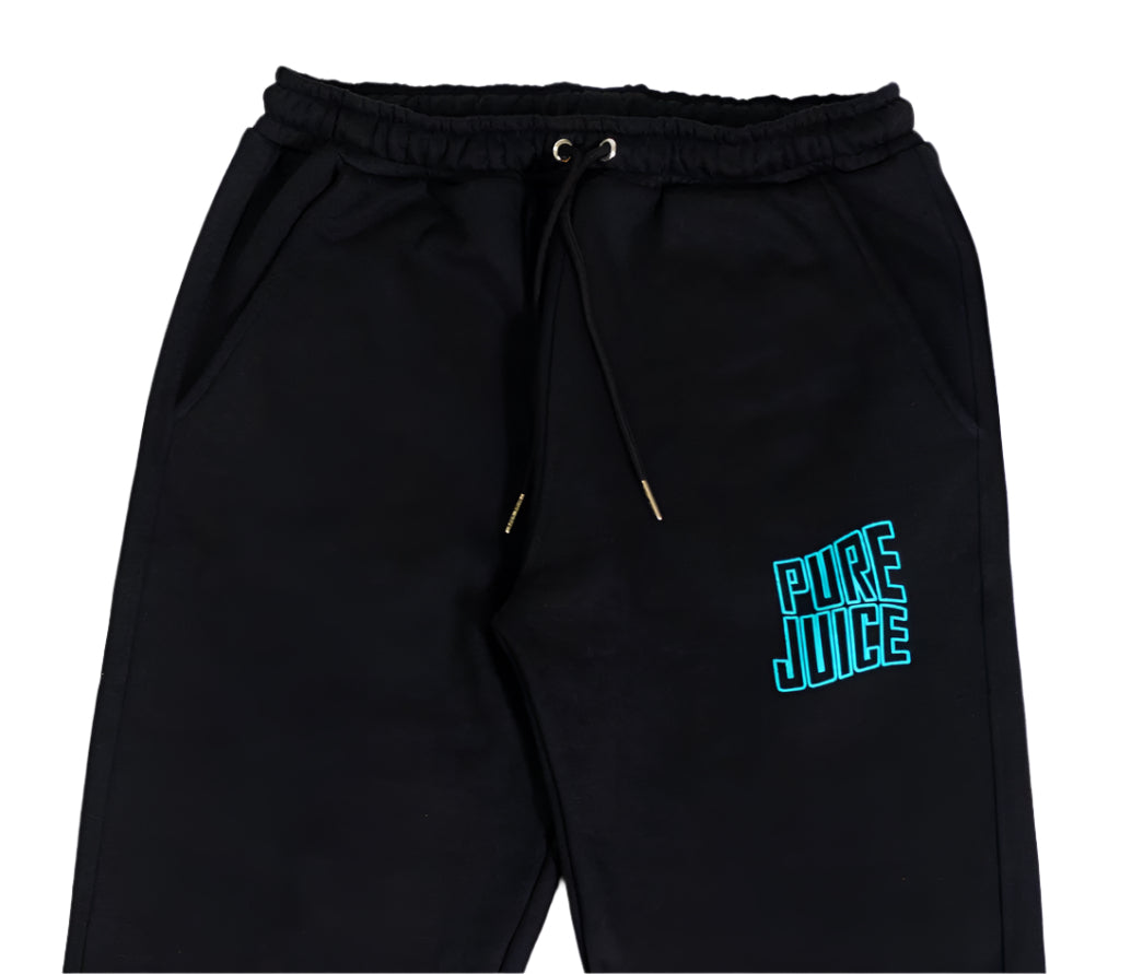 Pure Energy Tracksuit Bottoms - Black