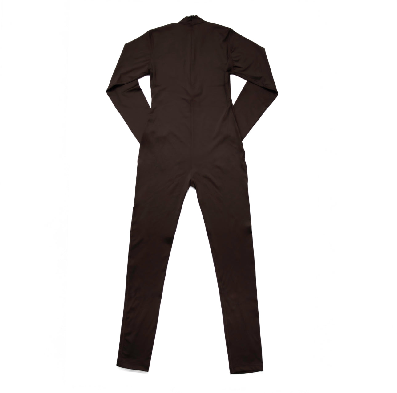 Pure Juice Velvet Brown Jumpsuit - Brown/Pink