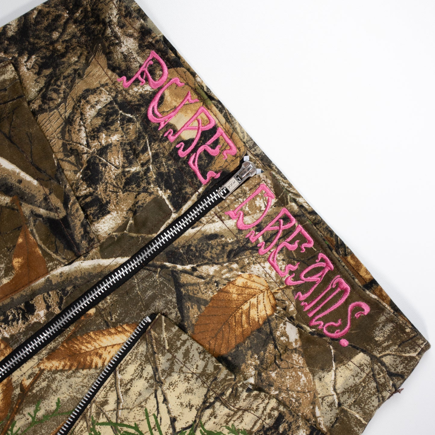 Pure Dreams Cropped Jacket & Skirt Set - Camo Gold Pink Splasher (Women's)