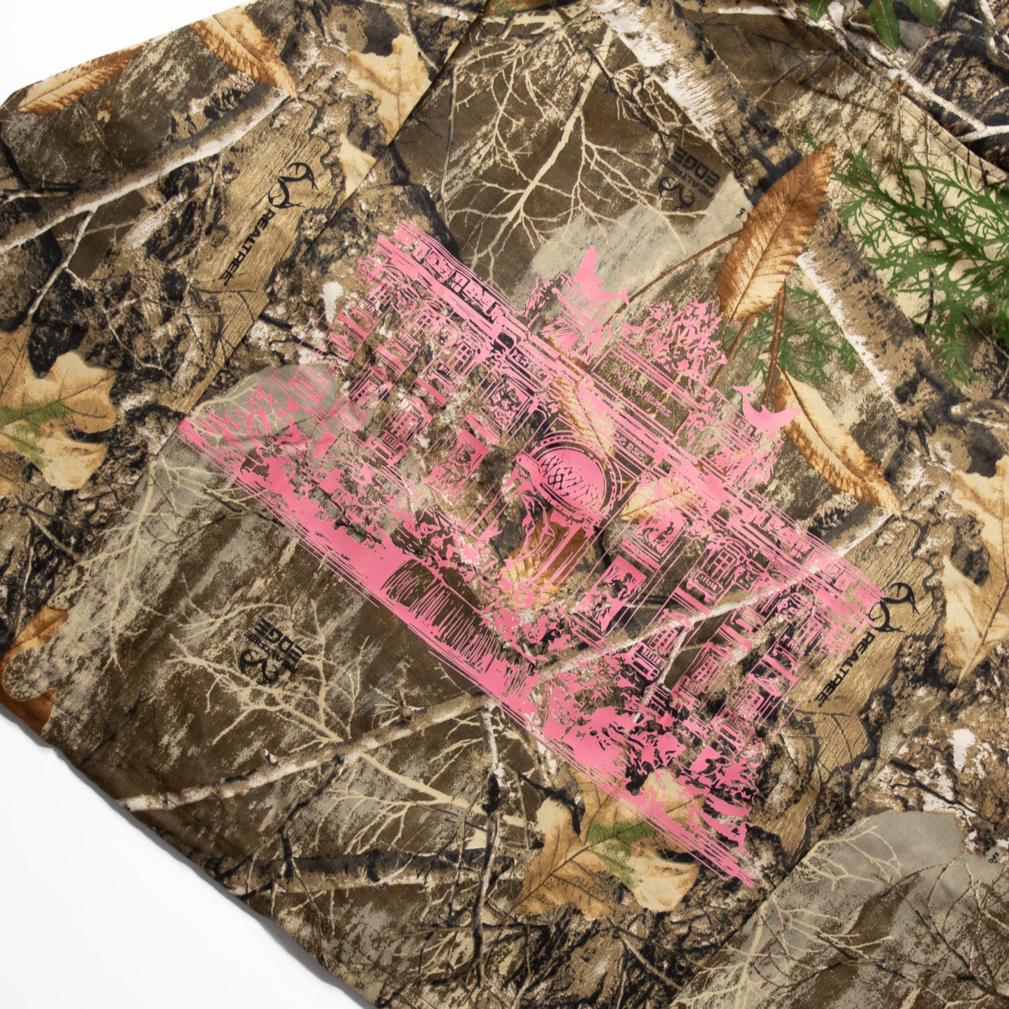 Pure Dreams Hoodie - Camo Gold Pink Splasher