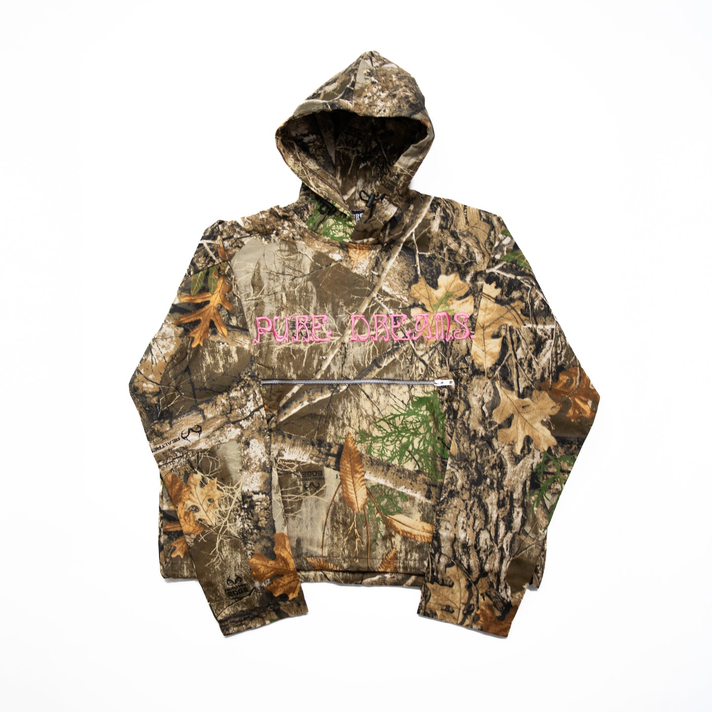 Pure Dreams Hoodie - Camo Gold Pink Splasher