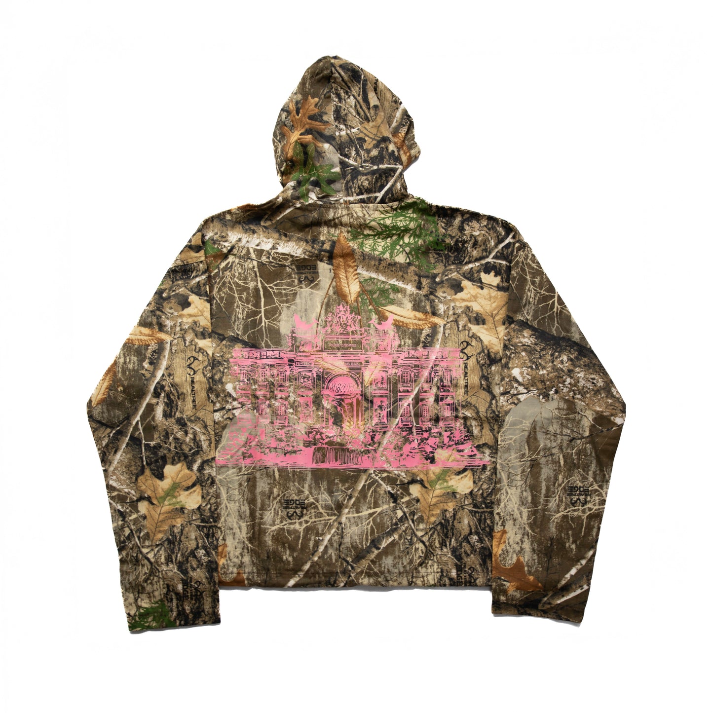 Pure Dreams Hoodie - Camo Gold Pink Splasher