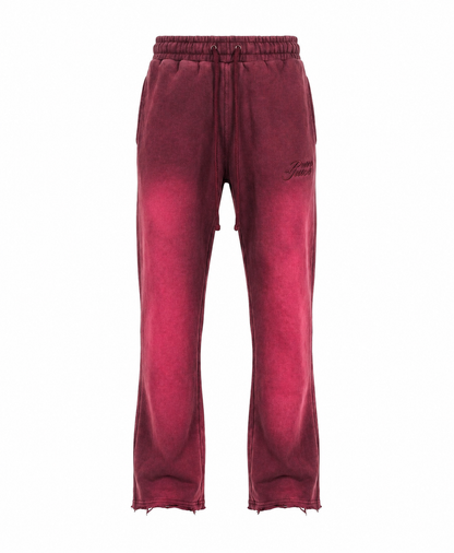 Hot Red Compass Joggers
