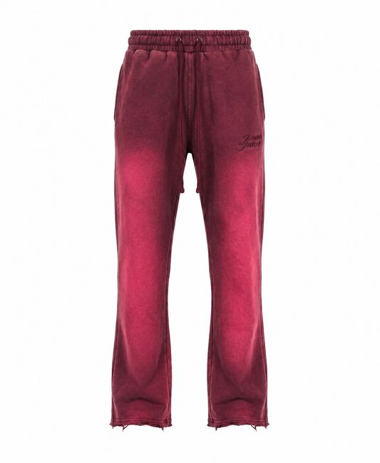 Hot Red Compass Joggers