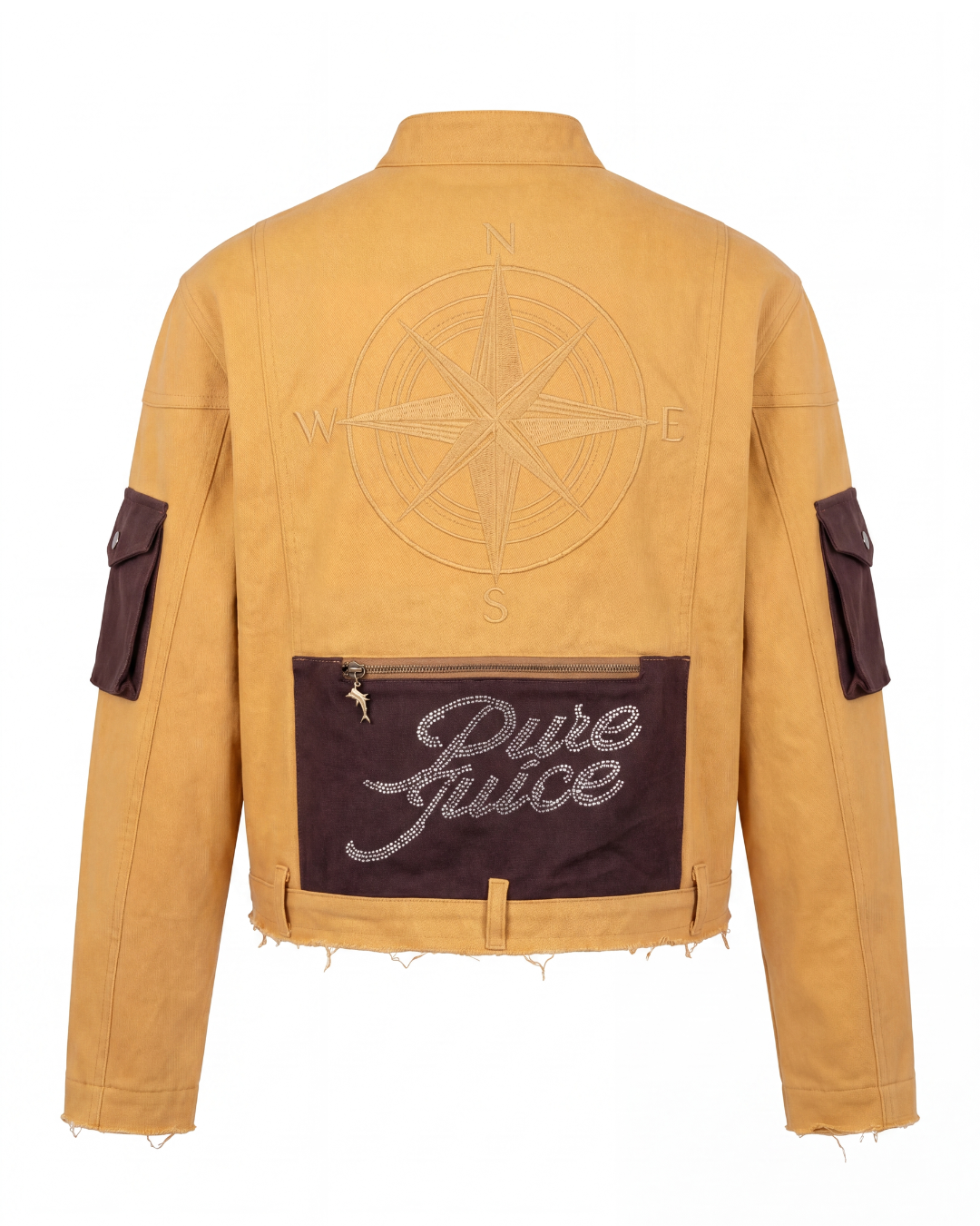 Gold Denim Compass Jacket (Mens) - Made to order