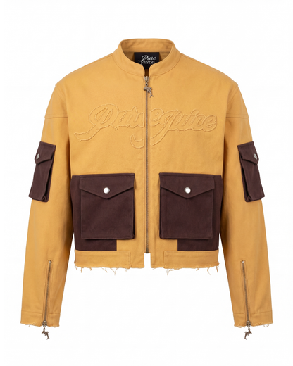 Gold Denim Compass Jacket (Mens) - Made to order