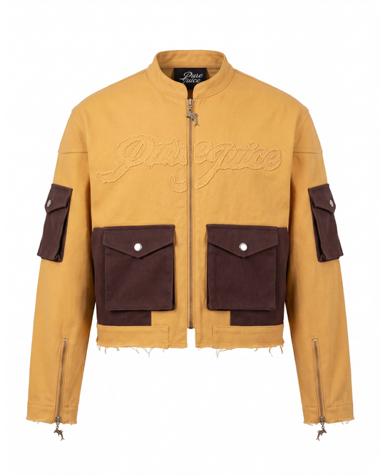 Gold Denim Compass Jacket (Mens) - Made to order