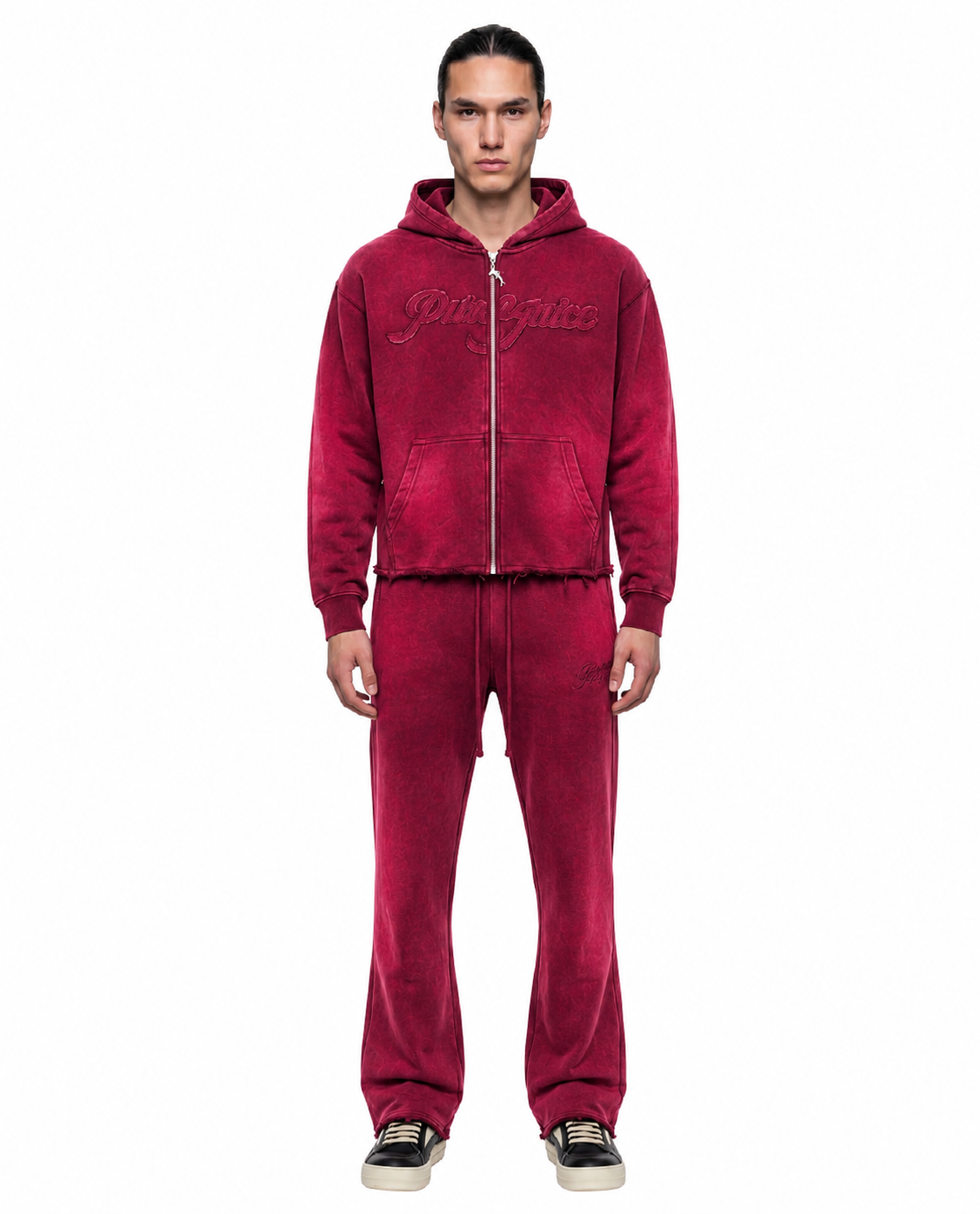 Hot Red Compass Hoodie