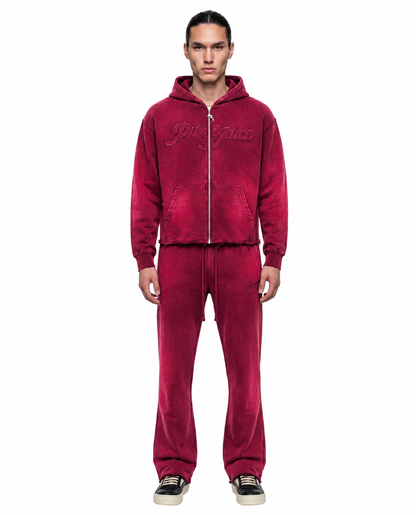 Hot Red Compass Hoodie