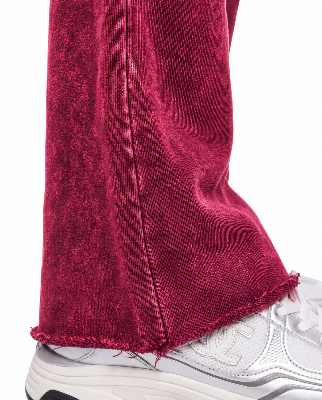 Hot Red Pure Compass Joggers