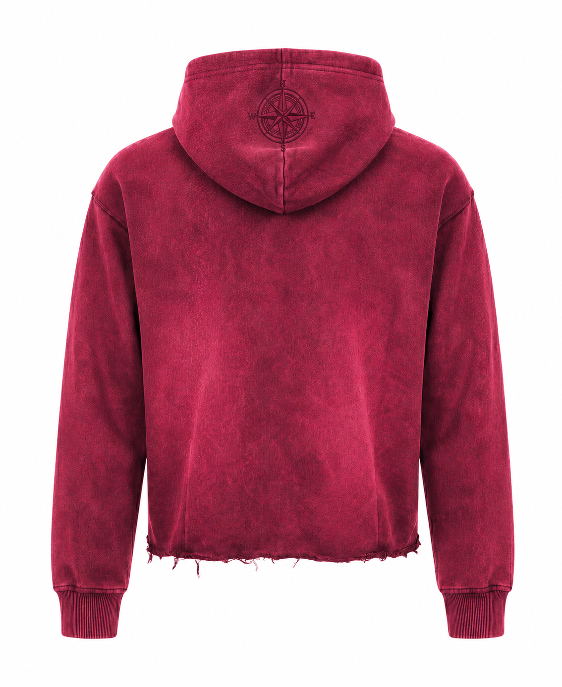 Hot Red Compass Hoodie