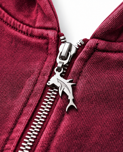 Hot Red Compass Hoodie
