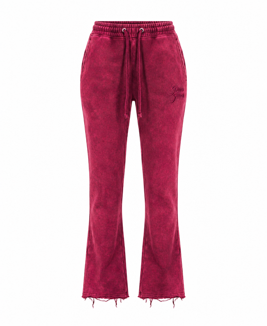 Hot Red Pure Compass Joggers