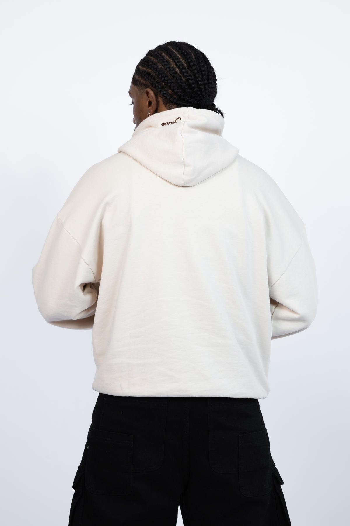Plain Cream Pure Juice Hoodie