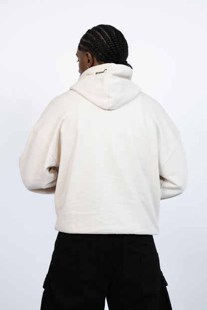 Plain Cream Pure Juice Hoodie
