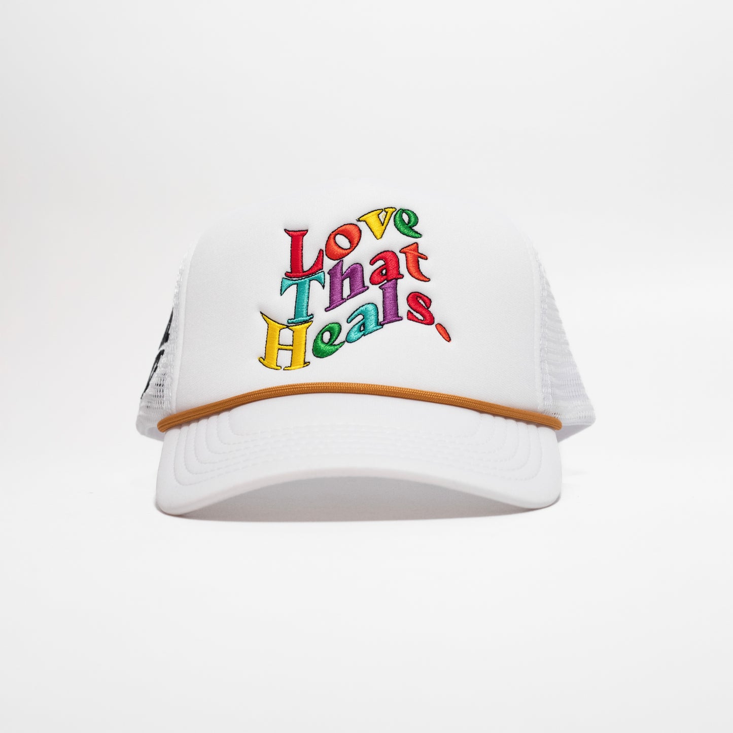 Love That Heals Trucker Hat - White (NEWYEARS 2026 EDITION)
