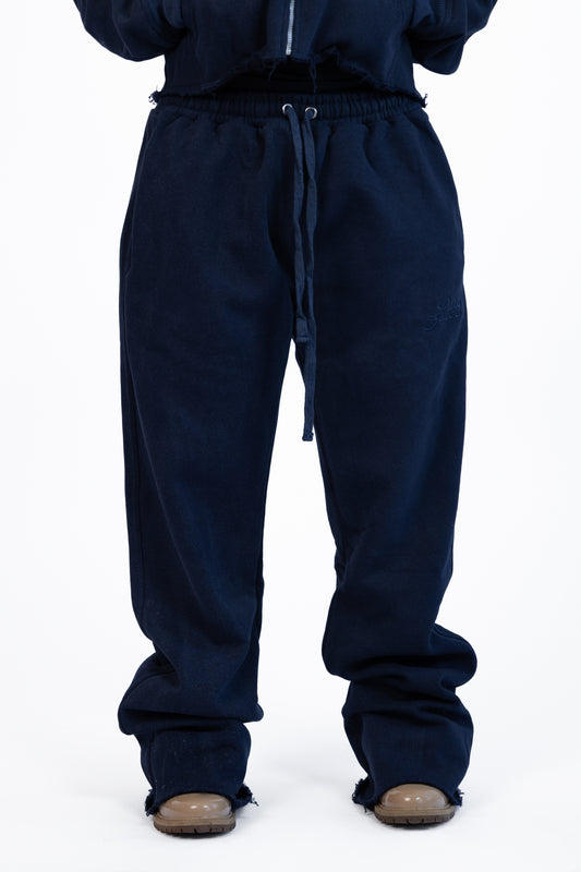Navy Wash Pure Bottom Joggers