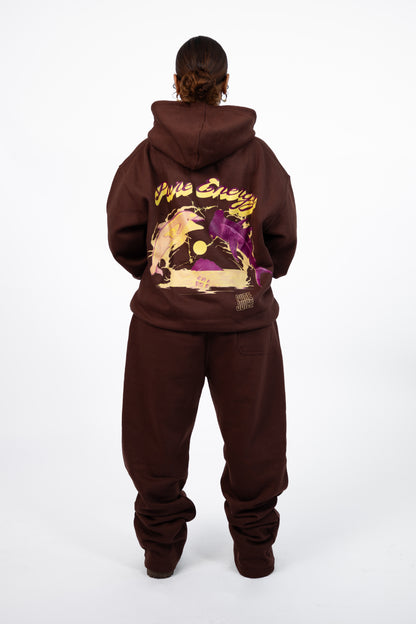 Brown Pure Energy Hoodie