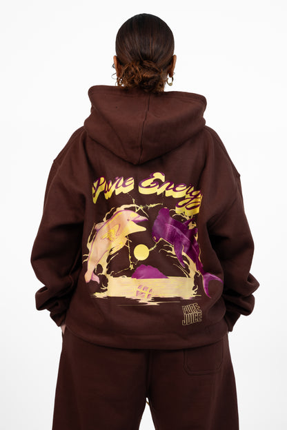 Brown Pure Energy Hoodie
