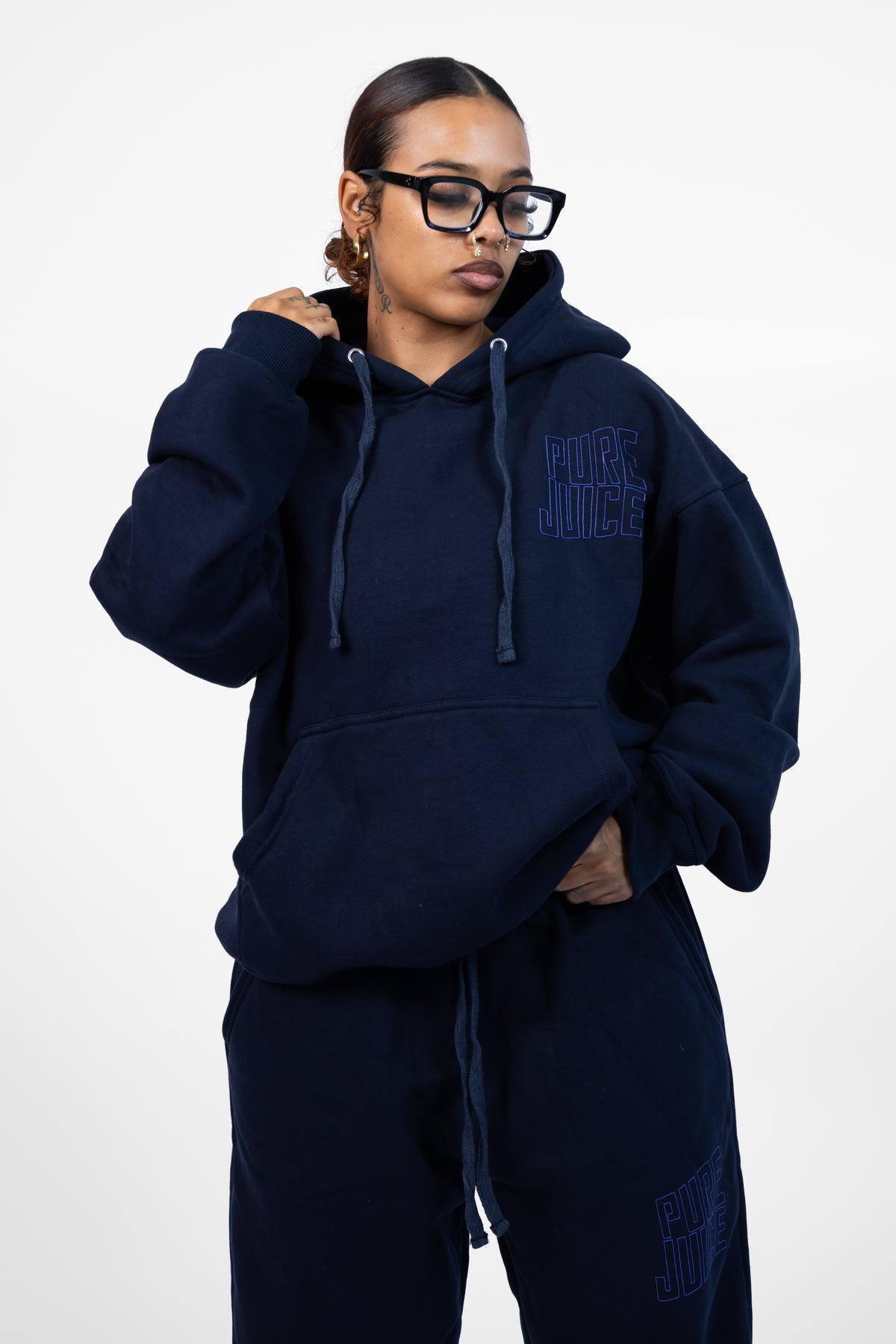 Navy Pure Energy Hoodie