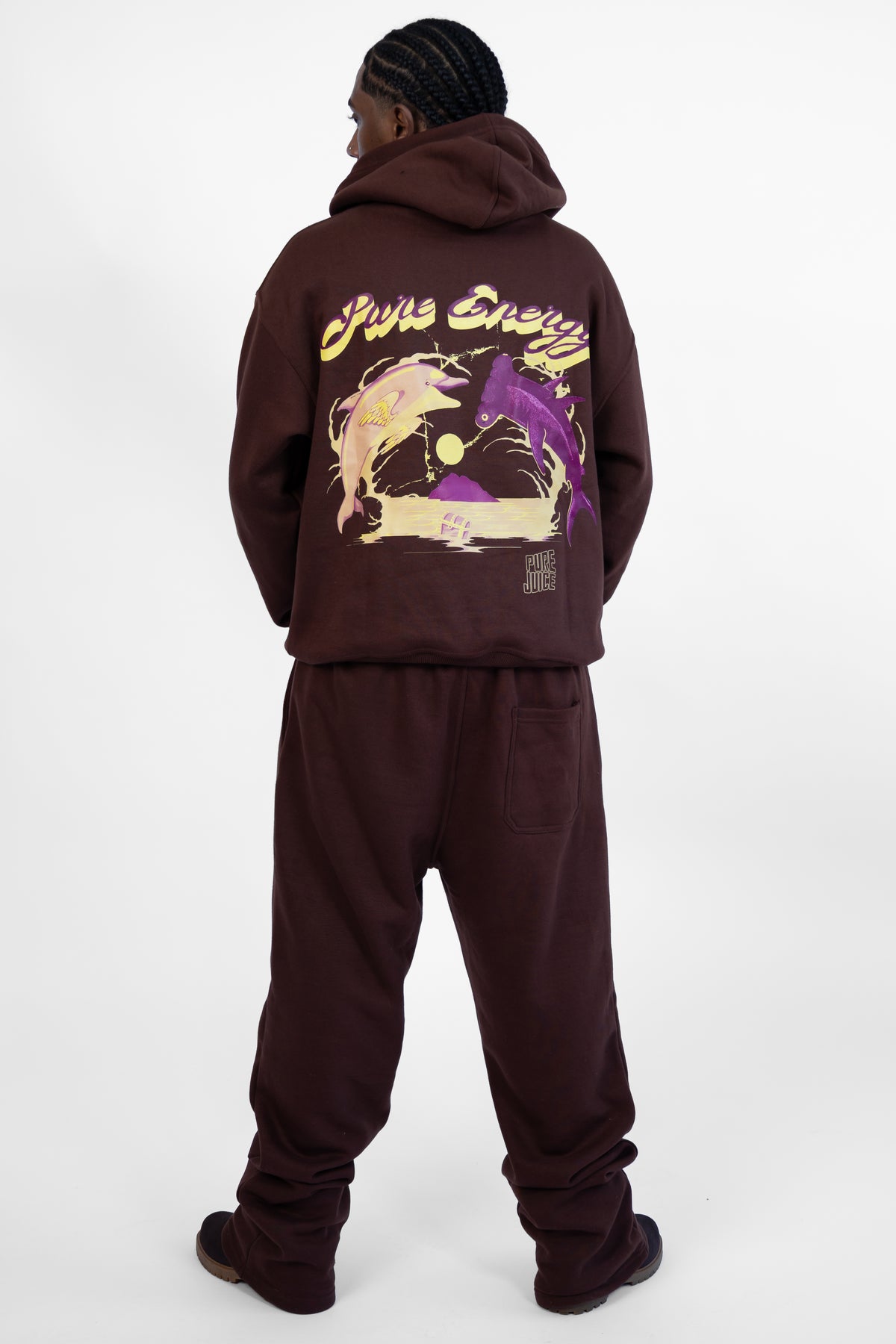 Brown Pure Energy Hoodie