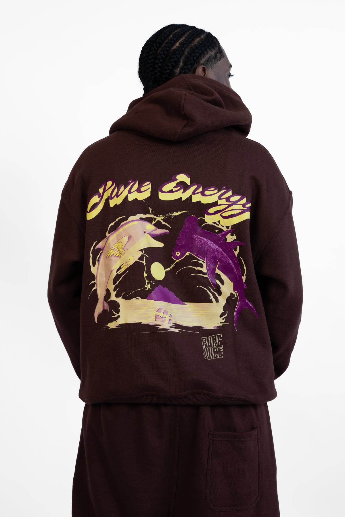 Brown Pure Energy Hoodie