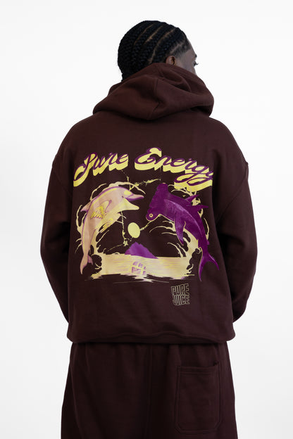 Brown Pure Energy Hoodie