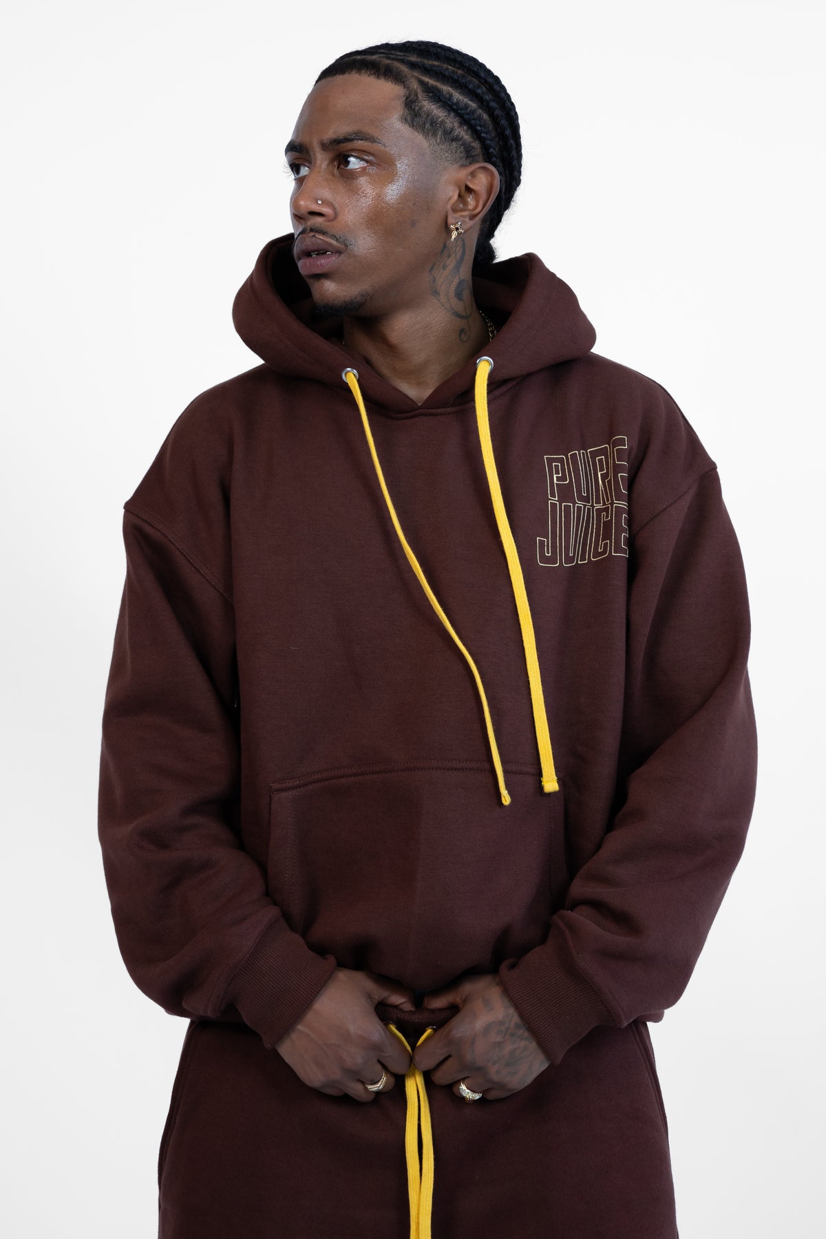 Brown Pure Energy Hoodie