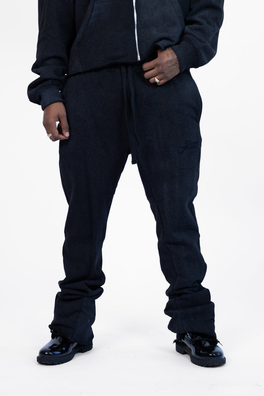 Black Wash Pure Compass Joggers