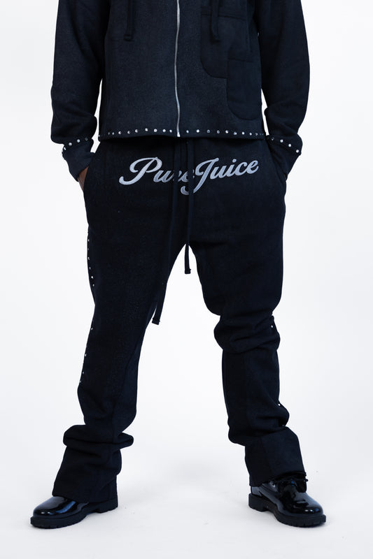 Black Ash Human Intelligence Tracksuit Bottoms