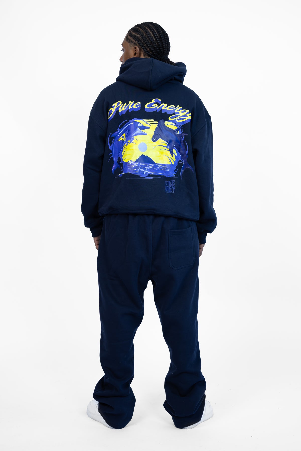 Navy Pure Energy Hoodie