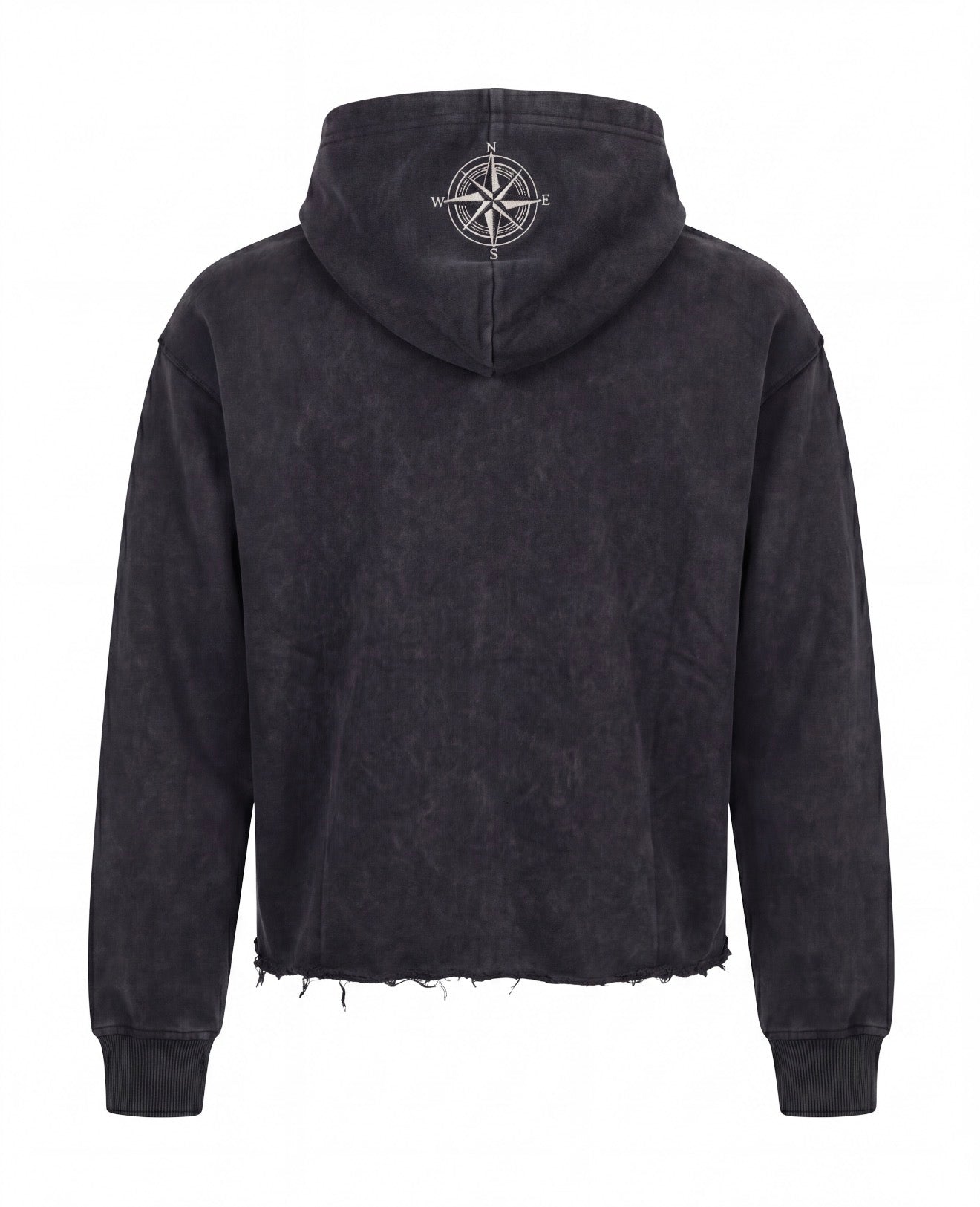 Black Ash Compass Hoodie