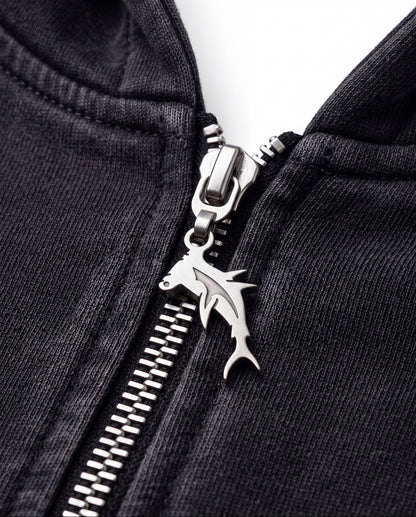 Black Ash Compass Hoodie