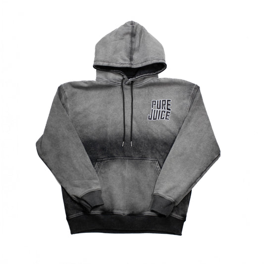 Acid Washed Pure Energy Tracksuit Hoodie - Grey