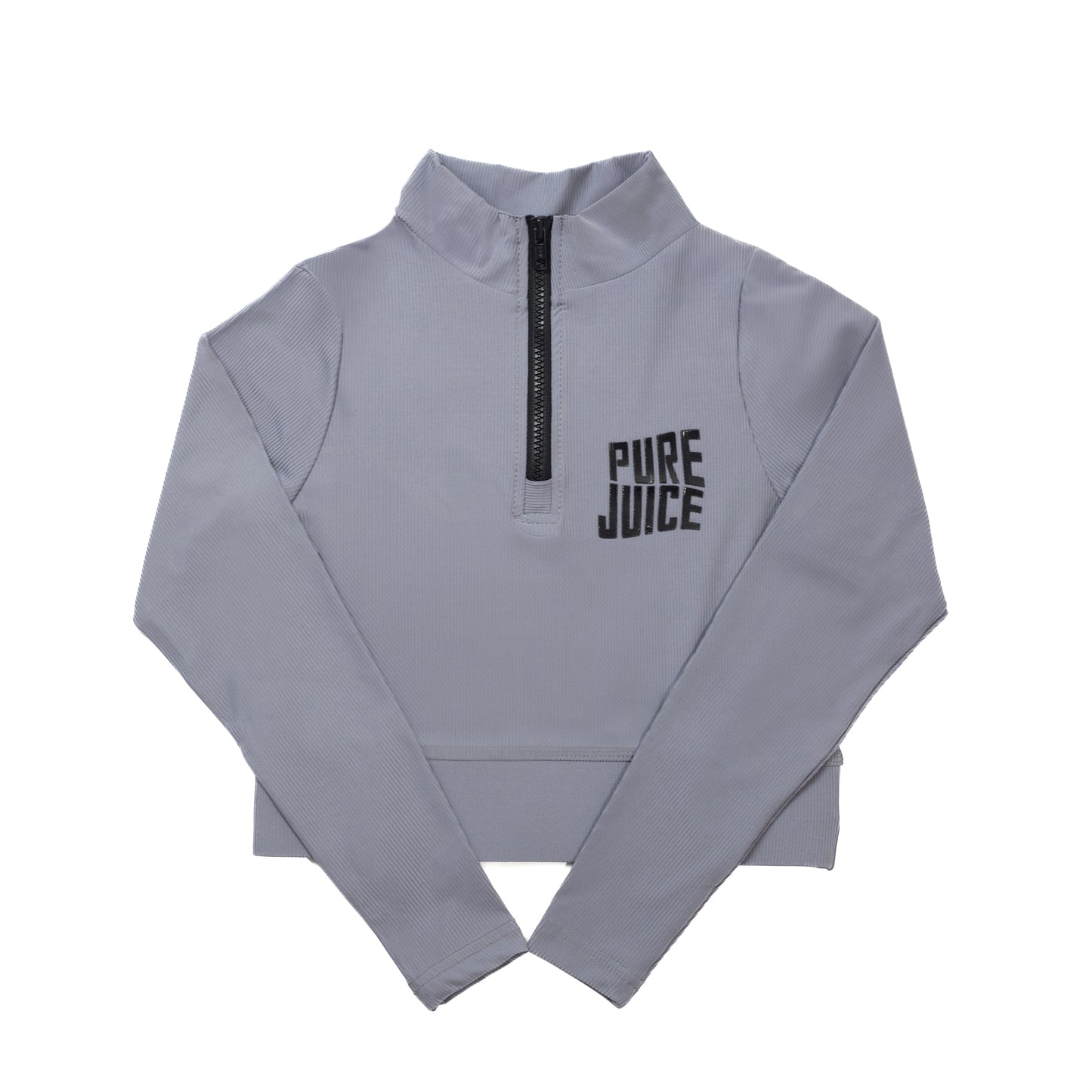 Pure Juice 2 Charming Long Sleeve Vest Top - Grey
