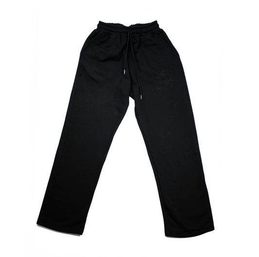 Pure Energy Tracksuit Bottoms - Black on Black