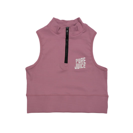 Pure Juice 2 Charming Sleeveless Vest Top - Bubblegum Pink