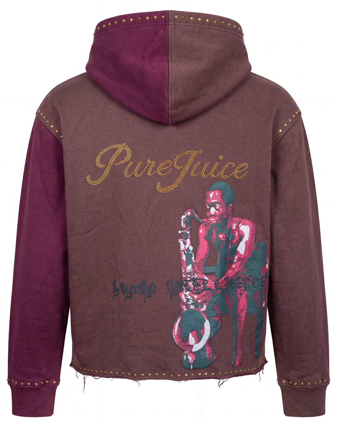 Mocha Berry Shake Human Intelligence Tracksuit Hoodie