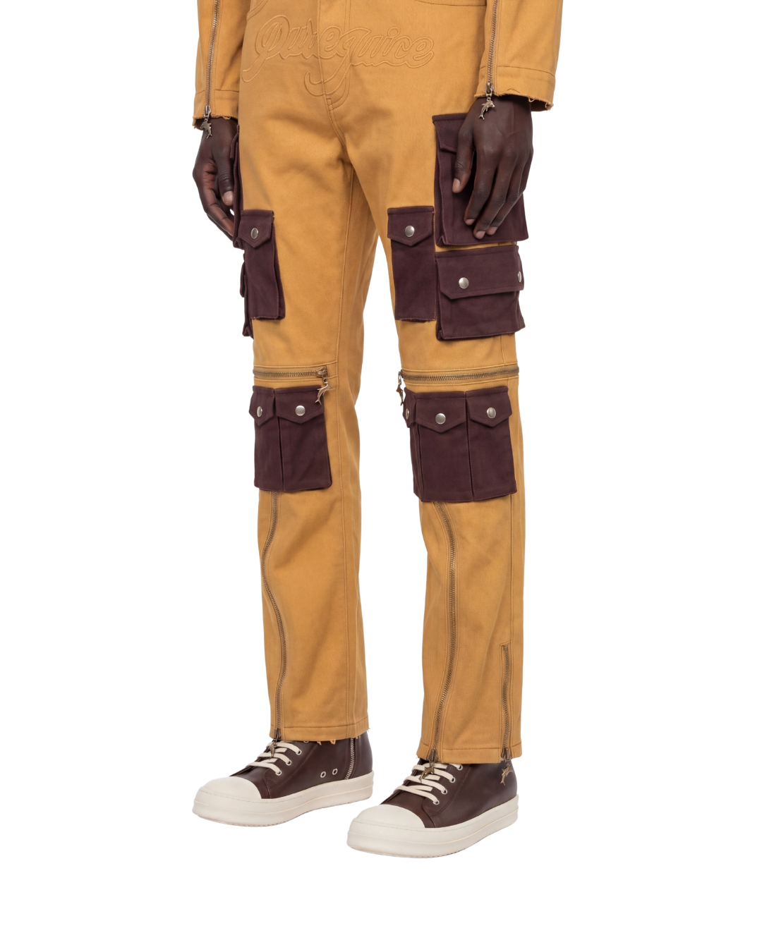 Gold Denim Convertible Compass Bottoms (Mens) - Made to order