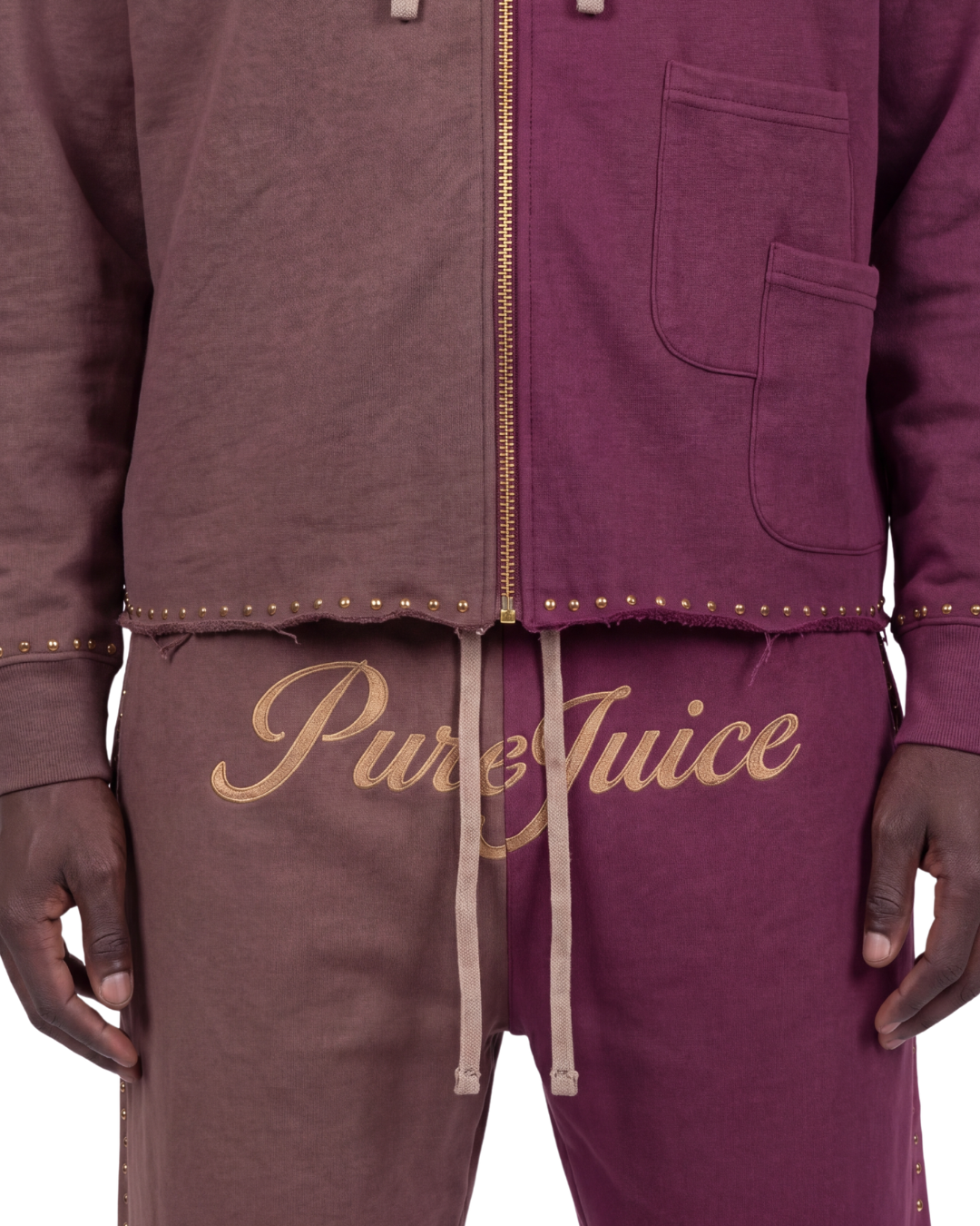 Mocha Berry Shake Human Intelligence Tracksuit Bottoms