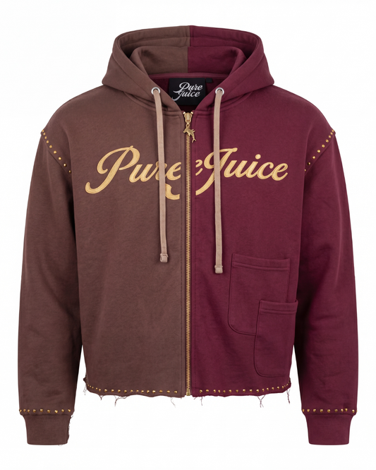 Mocha Berry Shake Human Intelligence Tracksuit Hoodie
