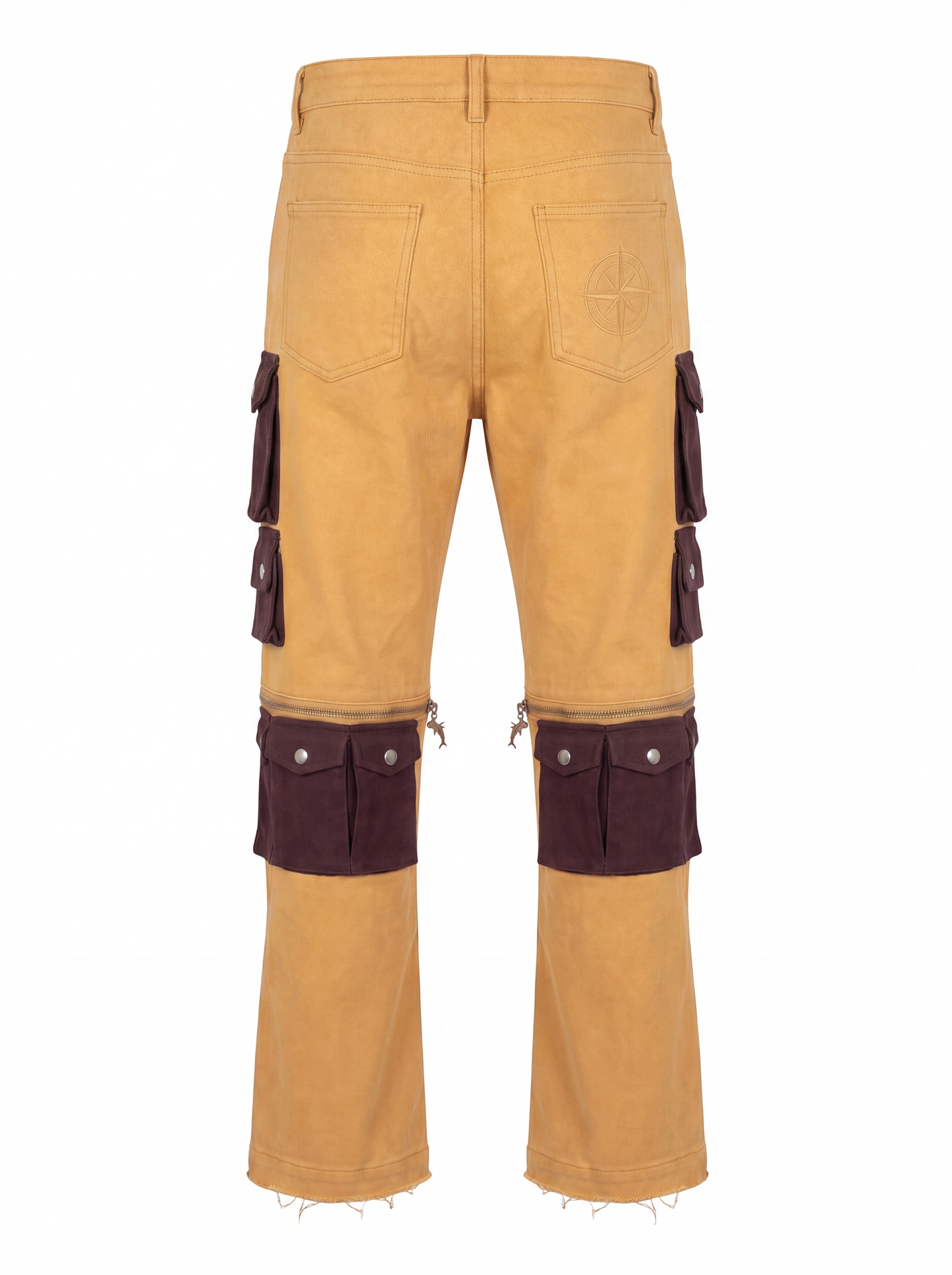 Gold Denim Convertible Compass Bottoms (Mens) - Made to order