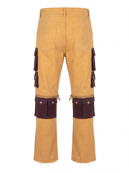 Gold Denim Convertible Compass Bottoms (Mens) - Made to order