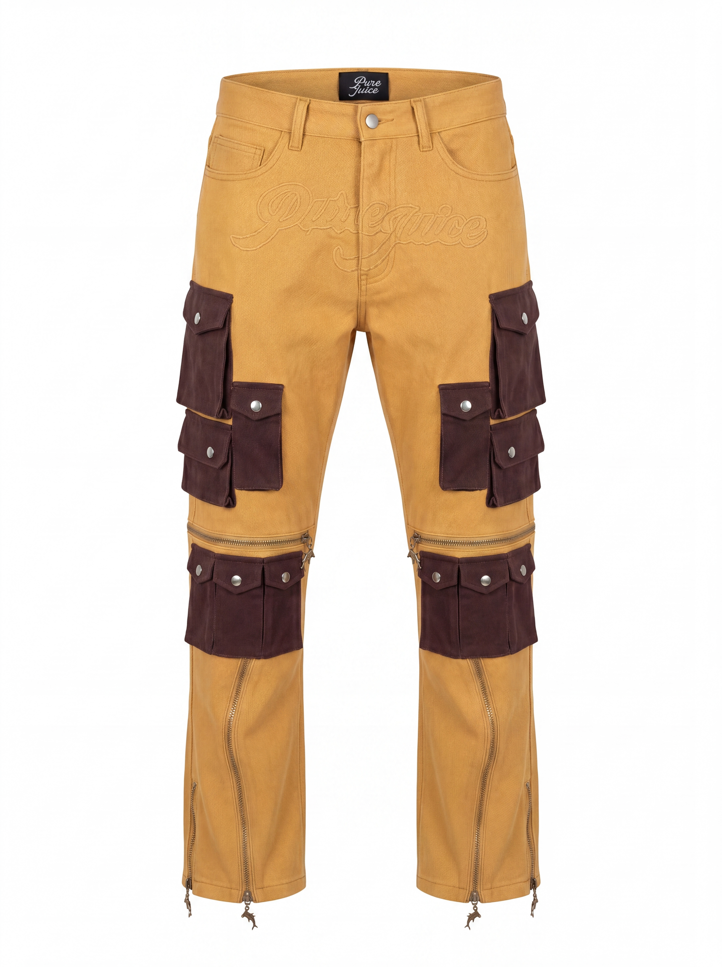 Gold Denim Convertible Compass Bottoms (Mens) - Made to order
