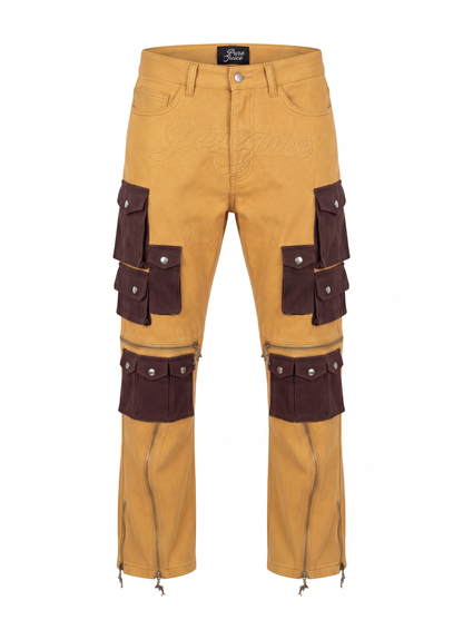 Gold Denim Convertible Compass Bottoms (Mens) - Made to order