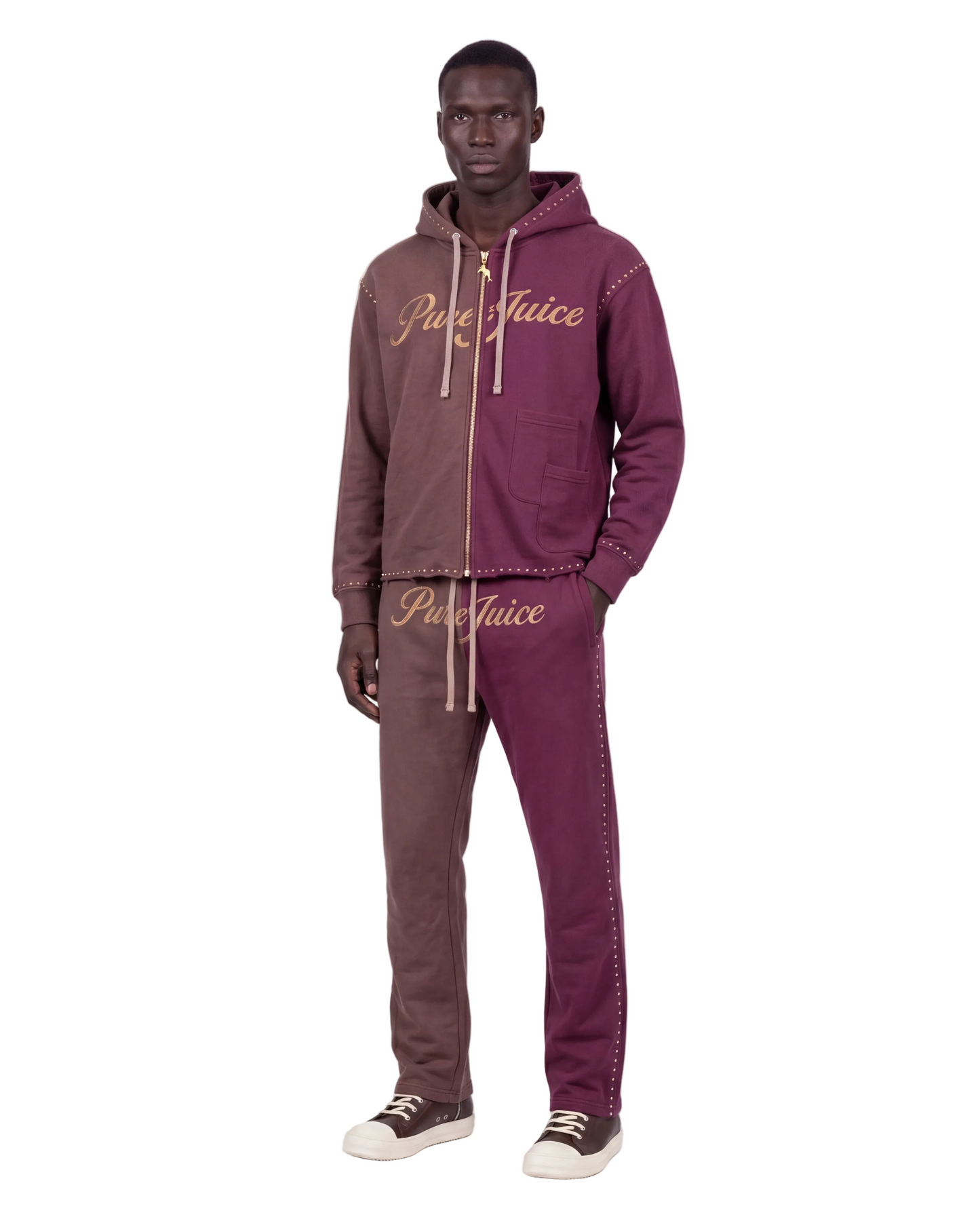 Mocha Berry Shake Human Intelligence Tracksuit Bottoms